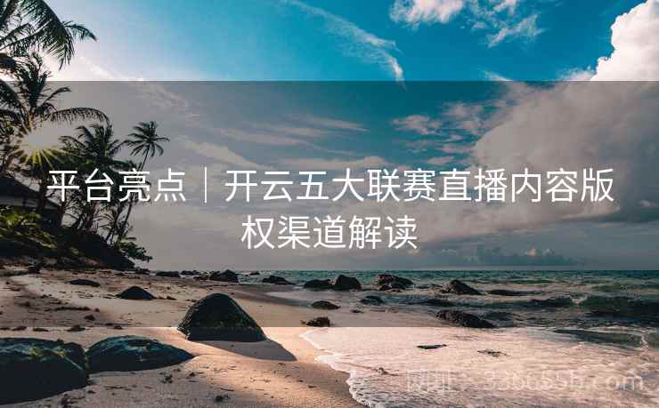平台亮点｜开云五大联赛直播内容版权渠道解读