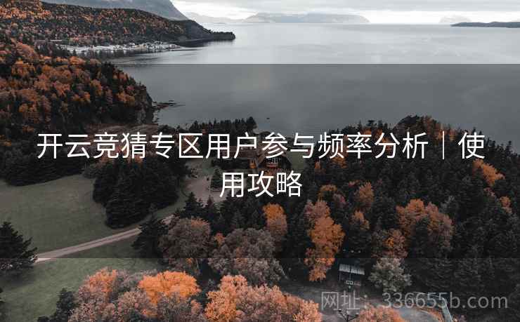 开云竞猜专区用户参与频率分析｜使用攻略