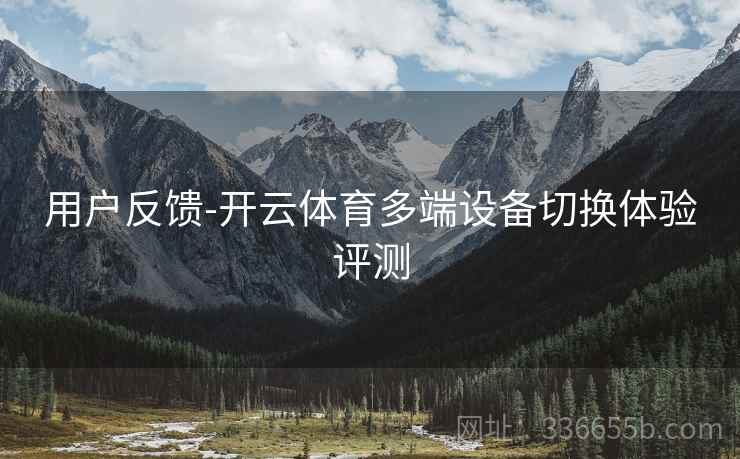 用户反馈-开云体育多端设备切换体验评测