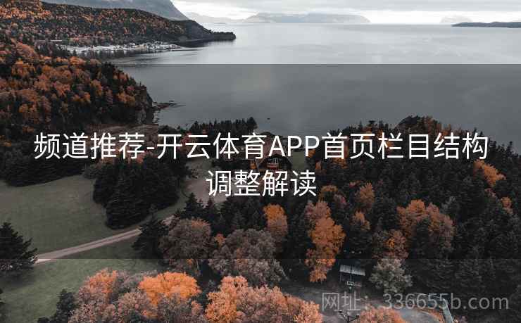 频道推荐-开云体育APP首页栏目结构调整解读